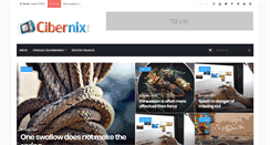 Desktop Screenshot of cibernix.net