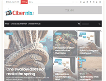 Tablet Screenshot of cibernix.net